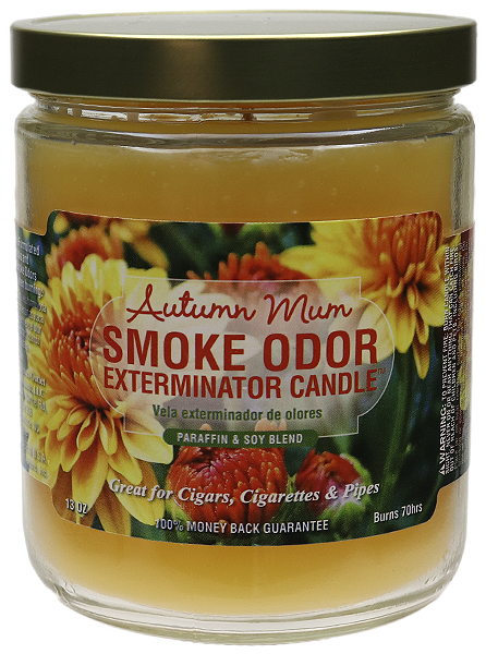 Smoke Odor Exterminator Candle Autumn Mum 13oz