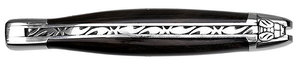 Tampers & Tools Laguiole Calumet Pipe Tool - Dark Horn