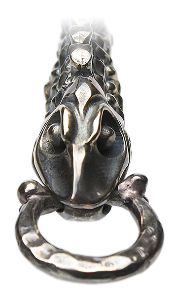 Pipe Supplies Glotov Fish Electroplated Brass Tamper with Case