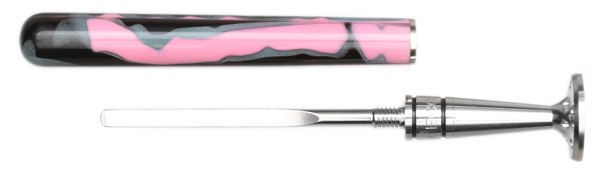 Tampers & Tools 8deco Tamper - Club Pink and Black Swirl
