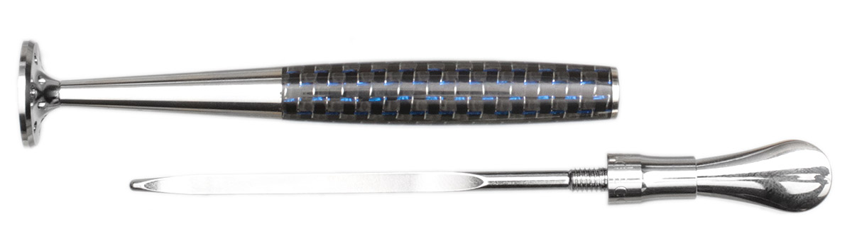 Tampers & Tools 8deco Tamper - Legend Carbon Fiber Blue