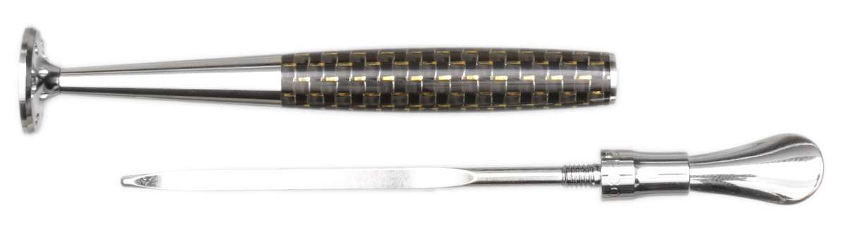 Tampers & Tools 8deco Tamper - Legend Carbon Fiber Gold