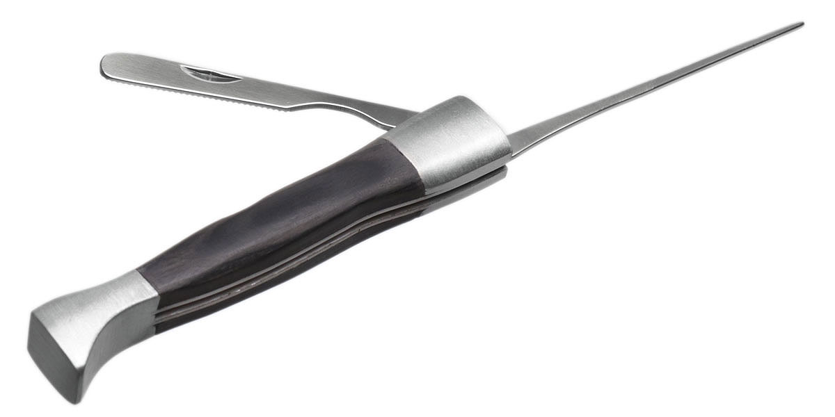 Tampers & Tools Pipe Tool - Ebony Wood