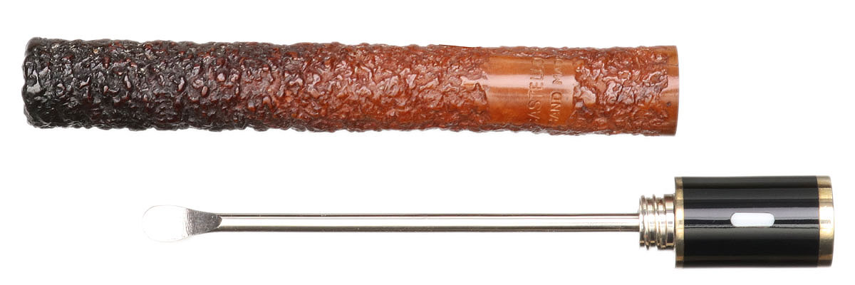 Tampers & Tools Castello Tamper - Fumed Briar Rusticated Brown