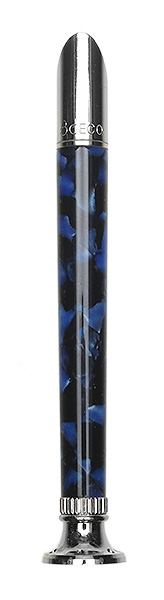 Tampers & Tools 8deco Tamper - Kokka Ebony & Blue Silver Tamper