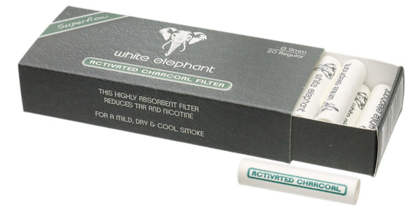 cigarettes charcoal filter 9mm Charcoal Filters (20 Count)