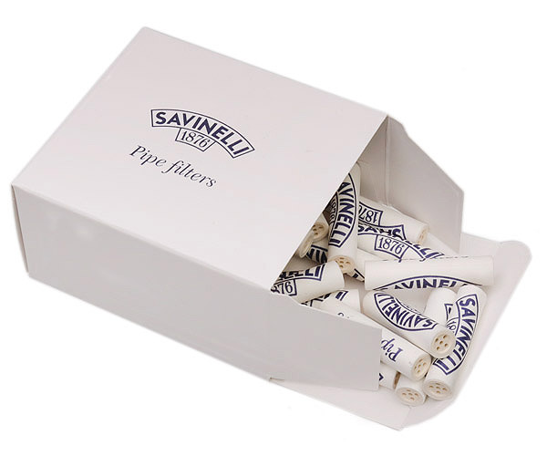 Savinelli 9mm Charcoal Filters (30 Count) | Smokingpipes.com
