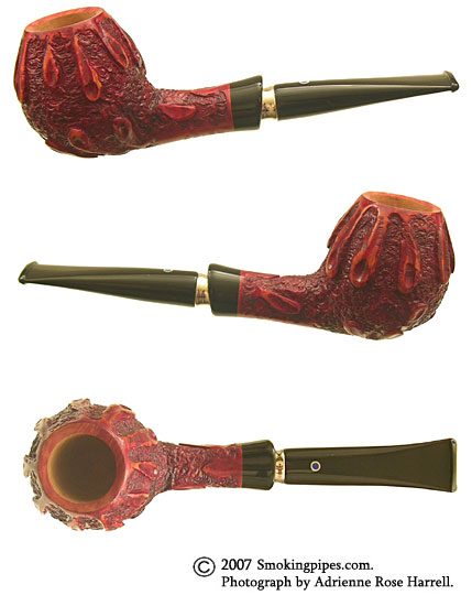 Ardor Goccia Fantasy Spot Carved Apple with Silver