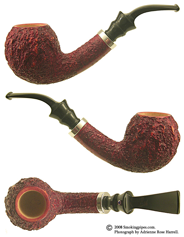 Ardor Urano Fantasy Red / Brown Bent Apple with Silver