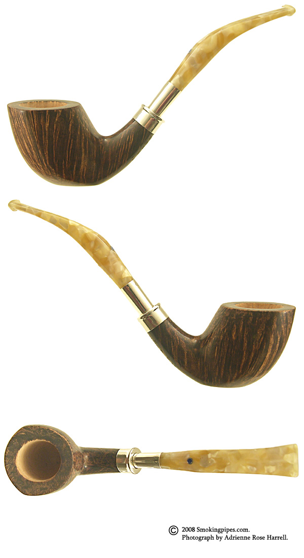 Ardor Giove Smooth Bent Dublin with Silver