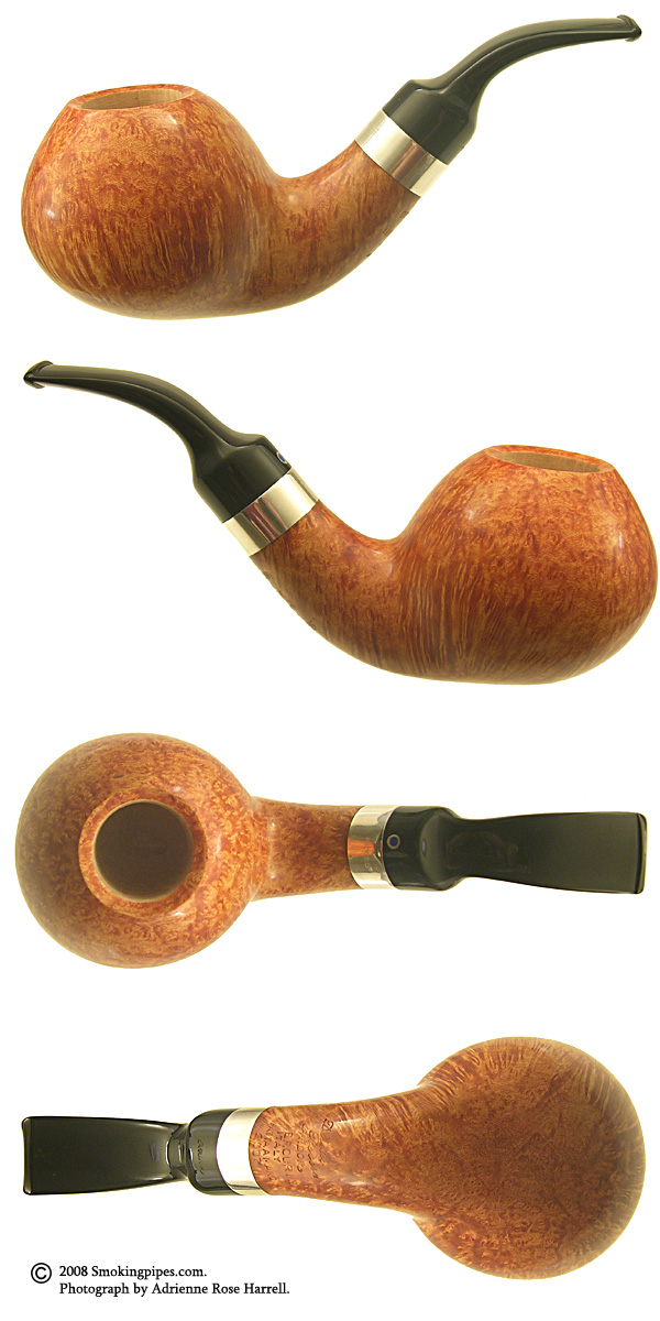 Ardor Mercurio Smooth Bent Apple with Silver