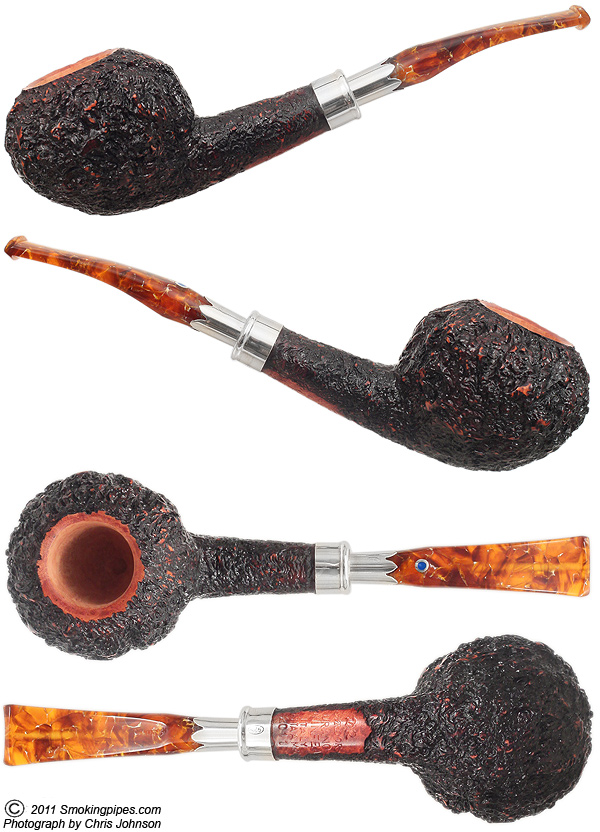 Ardor Urano Ninfea Bent Apple with Silver