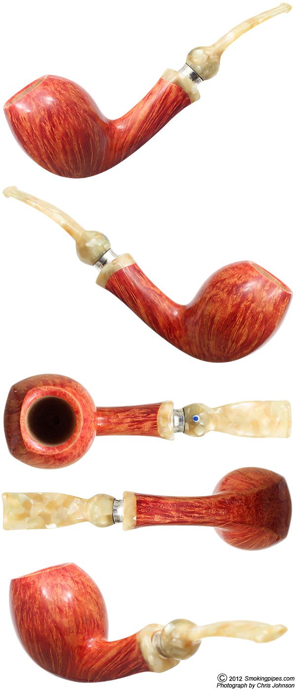 Ardor Marte Fantasy Bent Egg with Silver