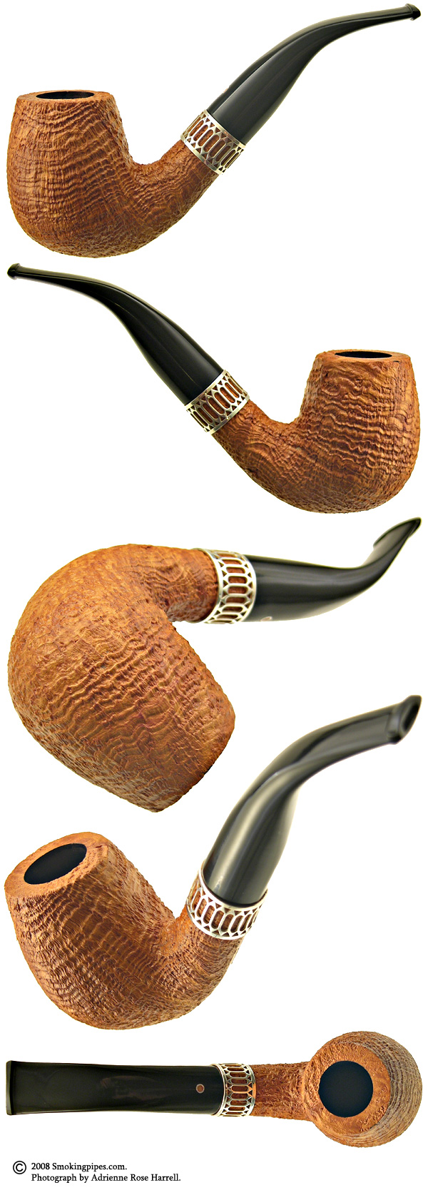Ashton Old Church Bent Billiard with Silver (XXX)