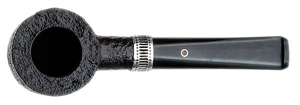 Ashton Pebble Grain Stubby Poker with Silver (XXX)