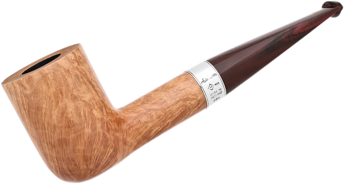 silverstone tobacco Sovereign Billiard with Silver (ELX) (2026) Tobacco Pipe