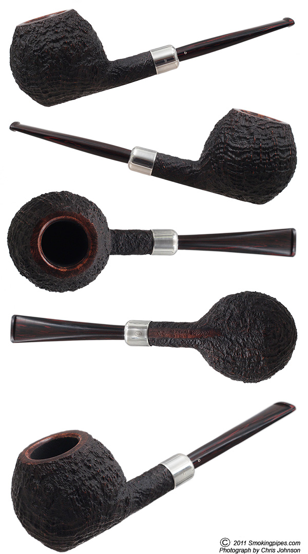 Becker Sandblasted Apple with Silver Army Mount (Two Clubs)