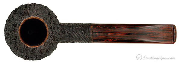 Becker Sandblasted Strawberry Wood Bent Dublin (Three Clubs)