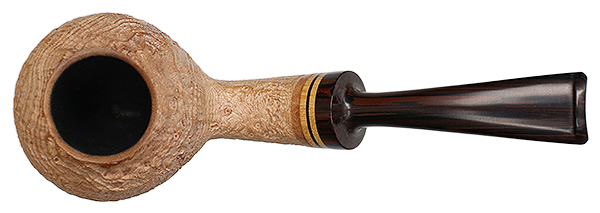 Becker Sandblasted Strawberry Wood Bent Apple (Four Clubs)