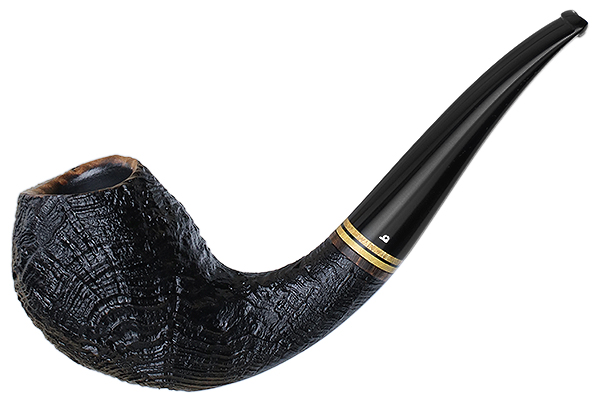 Becker Sandblasted Strawberry Wood Bent Egg (Four Clubs)