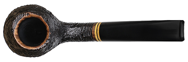 Becker Sandblasted Strawberry Wood Bent Egg (Four Clubs)