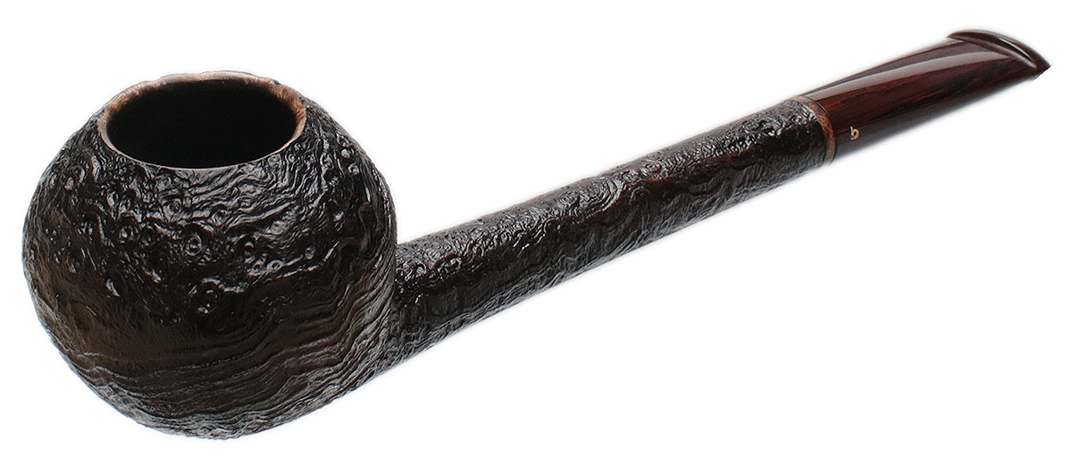 Becker Sandblasted Strawberry Wood Long Shank Apple (Four Clubs)