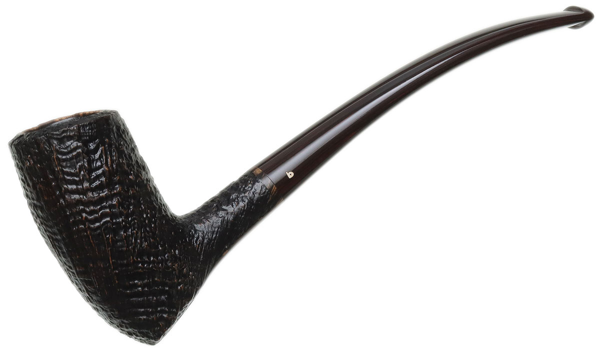 Becker Sandblasted Bent Billiard (Three Clubs)