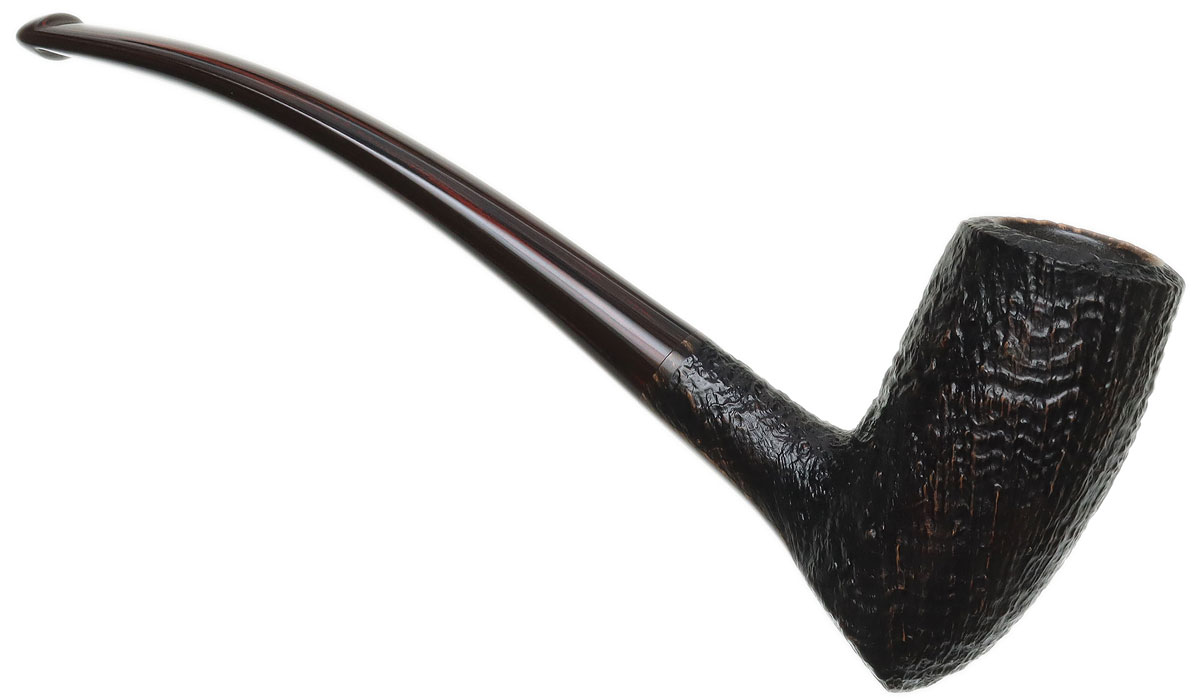 Becker Sandblasted Bent Billiard (Three Clubs)