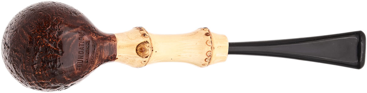 Musico Sandblasted Bent Billiard with Bamboo (Floodlight Special)