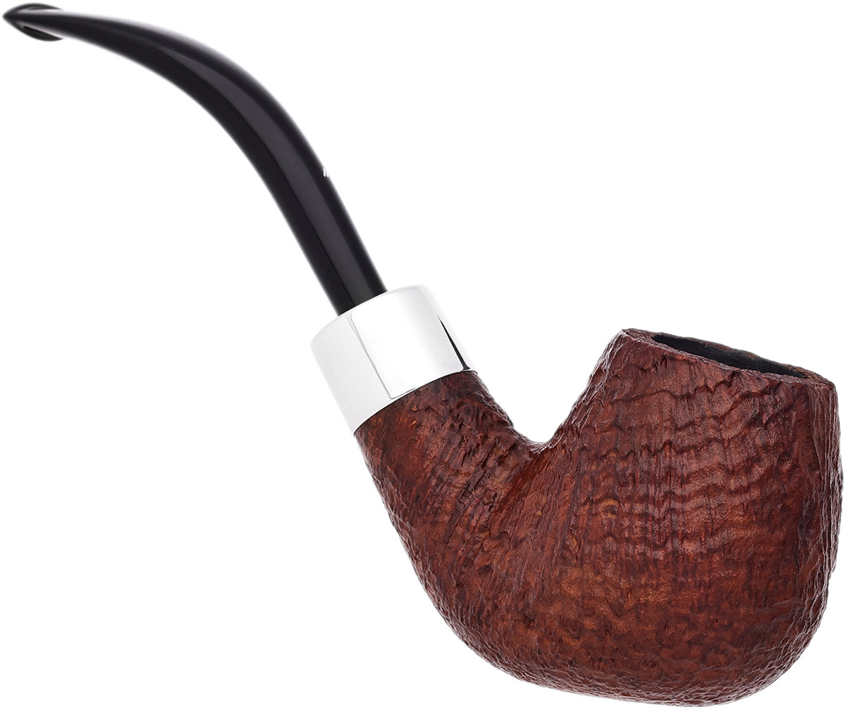 Musico Sandblasted Bent Apple Sitter with Silver (Floodlight Special)