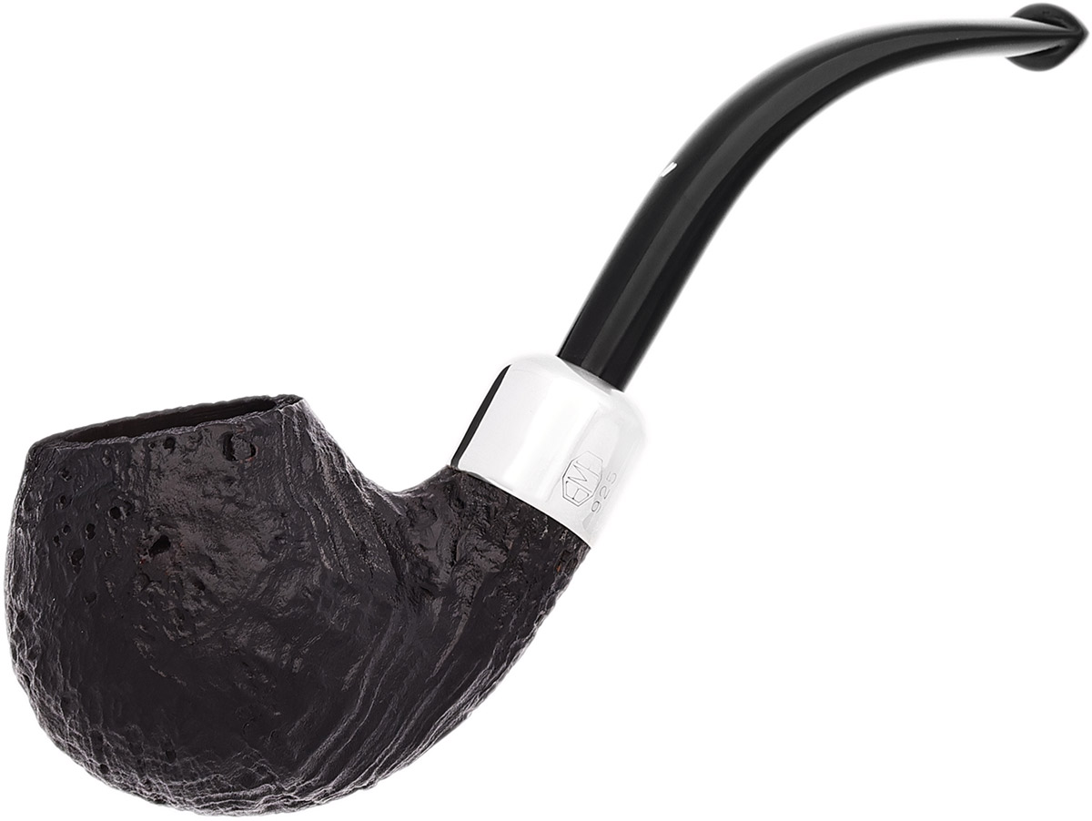 Musico Sandblasted Bent Apple with Silver (Floodlight)
