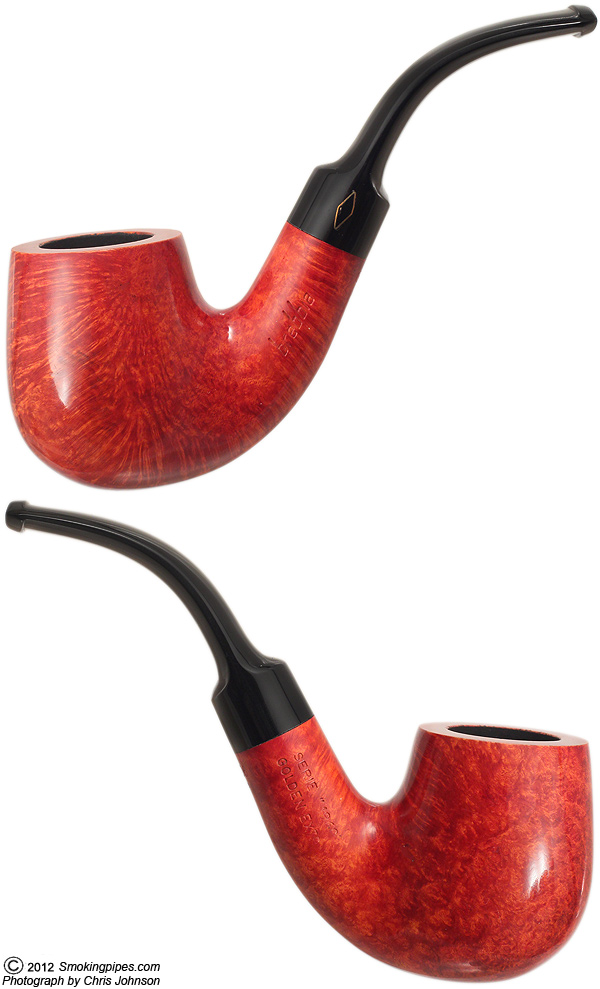 Brebbia Serie "1960" Golden Extra Bent Billiard (6006)