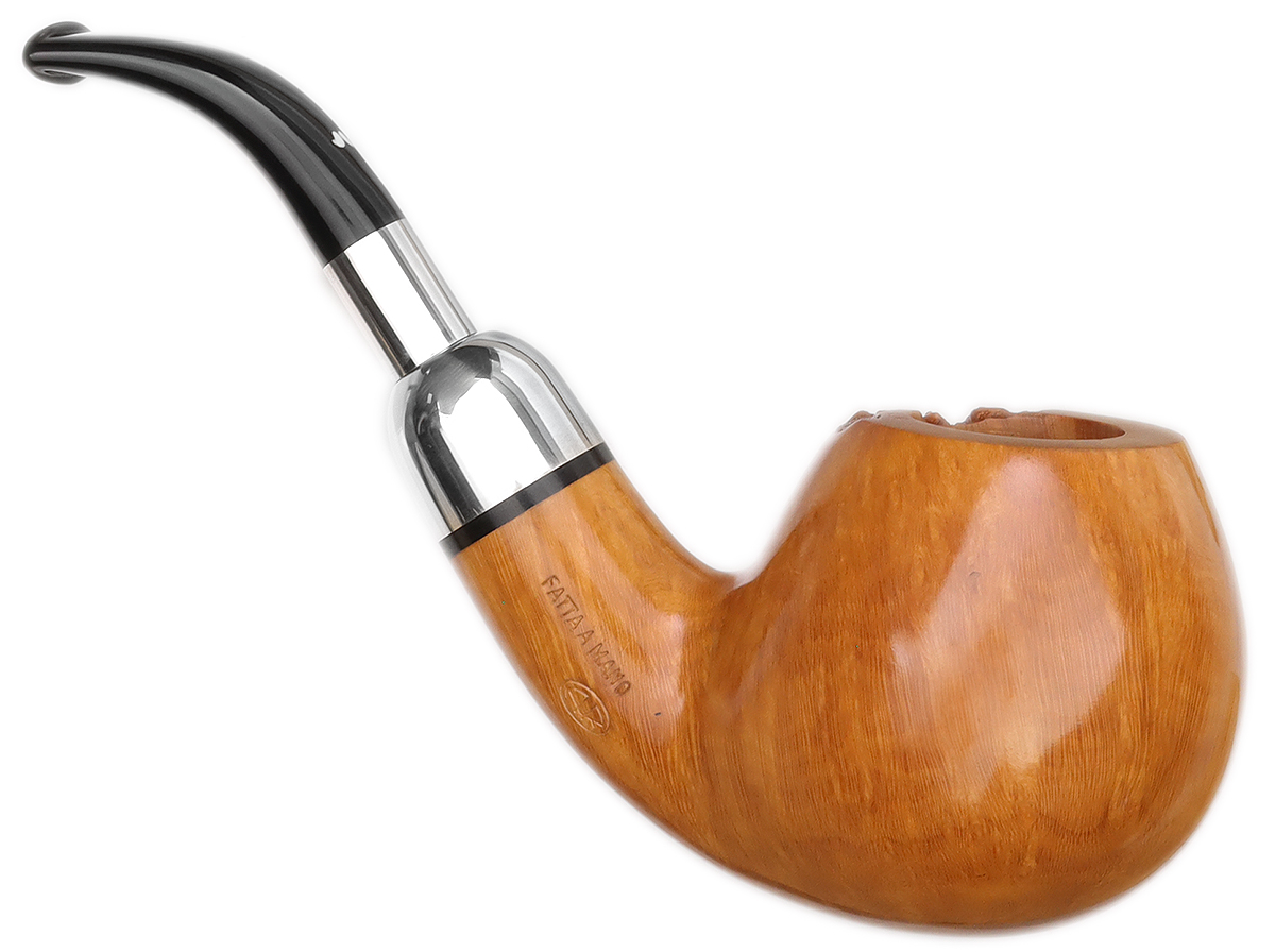 Caminetto Smooth Natural Bent Apple with Silver (02) (AR)