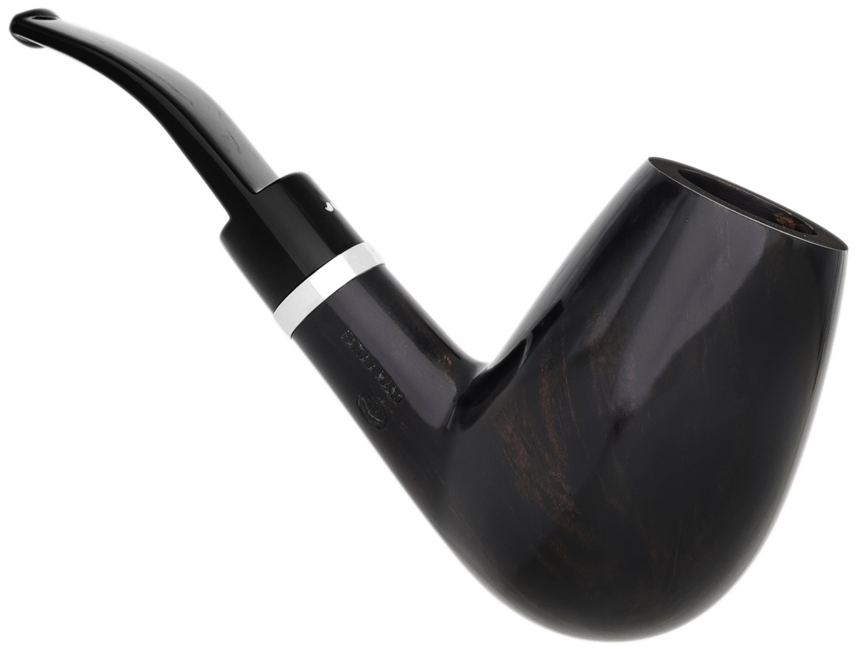 Caminetto Smooth Bent Egg with Silver (Moustache) (05) (AR) (Nero)