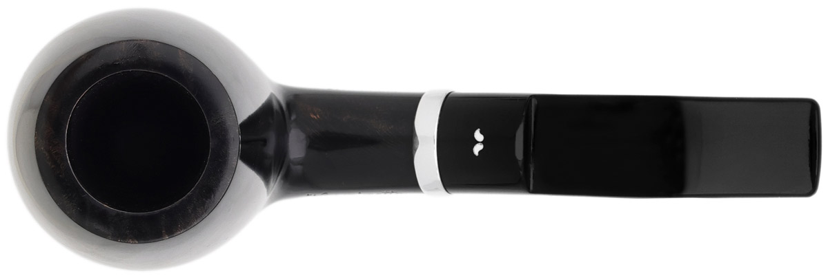 Caminetto Smooth Bent Egg with Silver (Moustache) (05) (AR) (Nero)