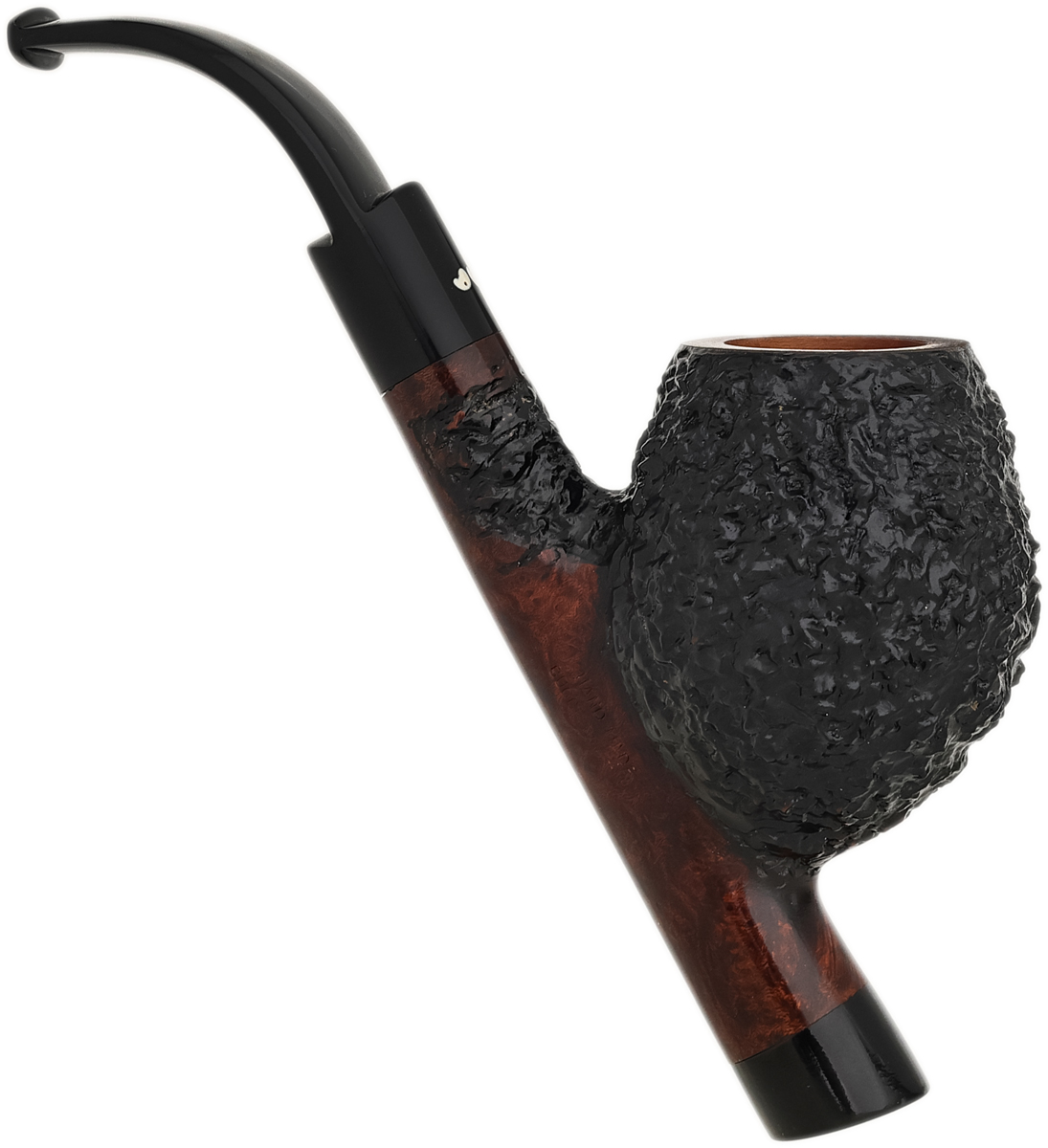 Rusticated Cavalier (08) (AT) Tobacco Pipe