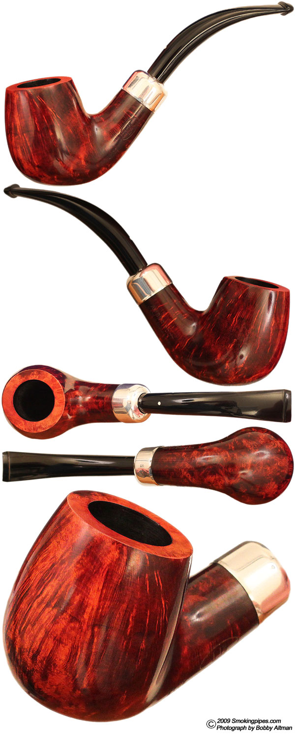 Dunhill Amber Root (4102) with Silver Spigot Mount (2008)