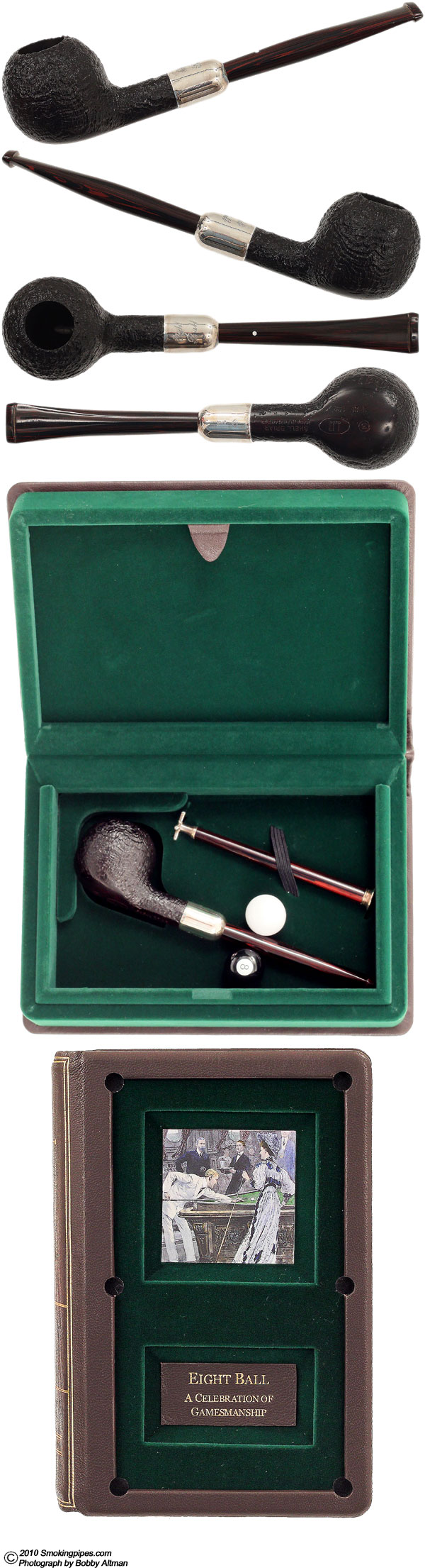Dunhill Eight Ball Shell Briar Pipe Limited Edition (3) (3/100)