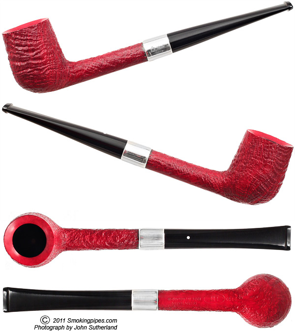 Dunhill Ruby Bark with 10mm Silver Band (2110) (2010)
