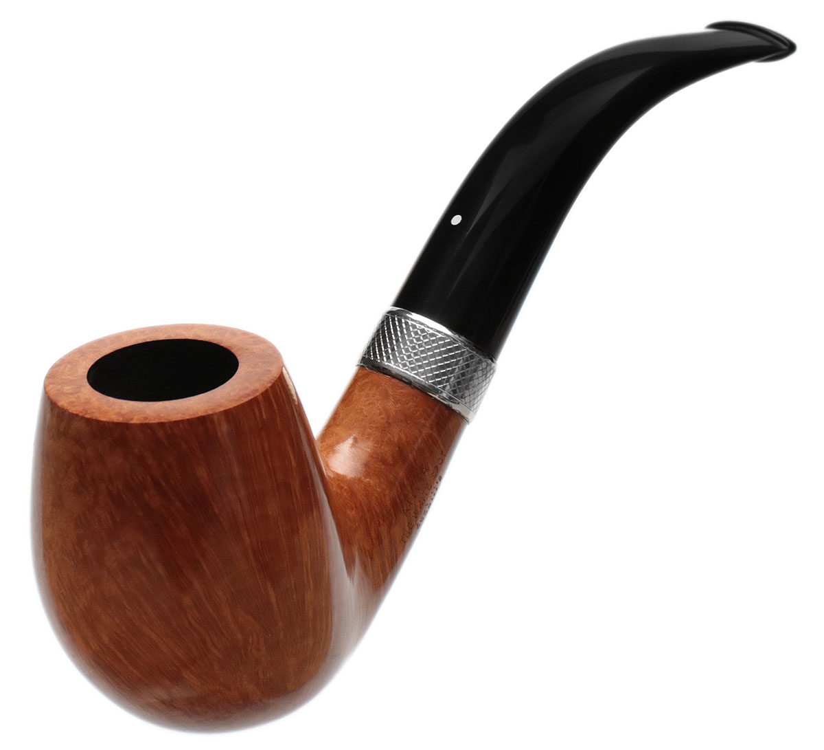 Dunhill Root Briar Bent Billiard with Silver (DR****) (2018)
