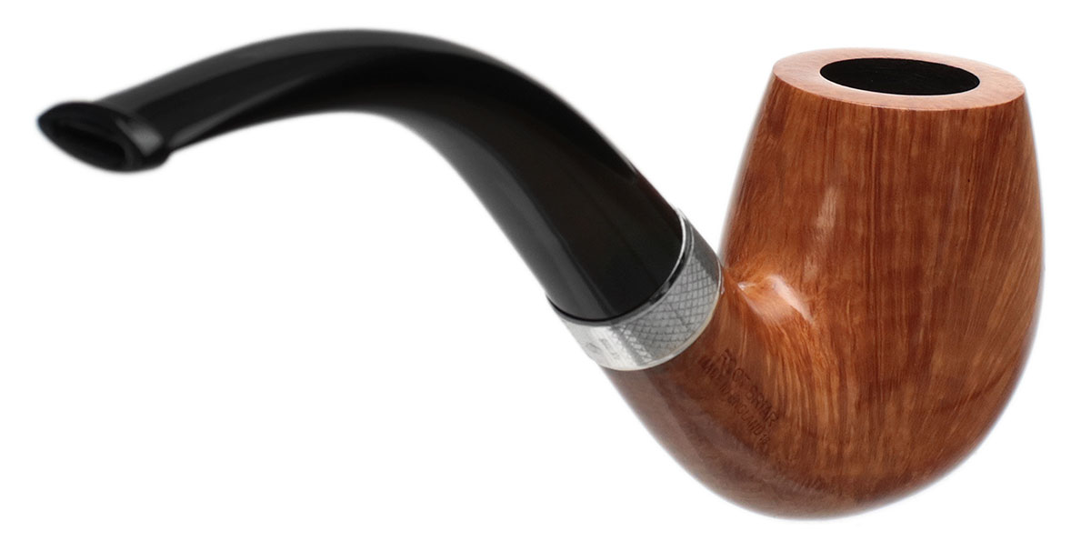 Dunhill Root Briar Bent Billiard with Silver (DR****) (2018)