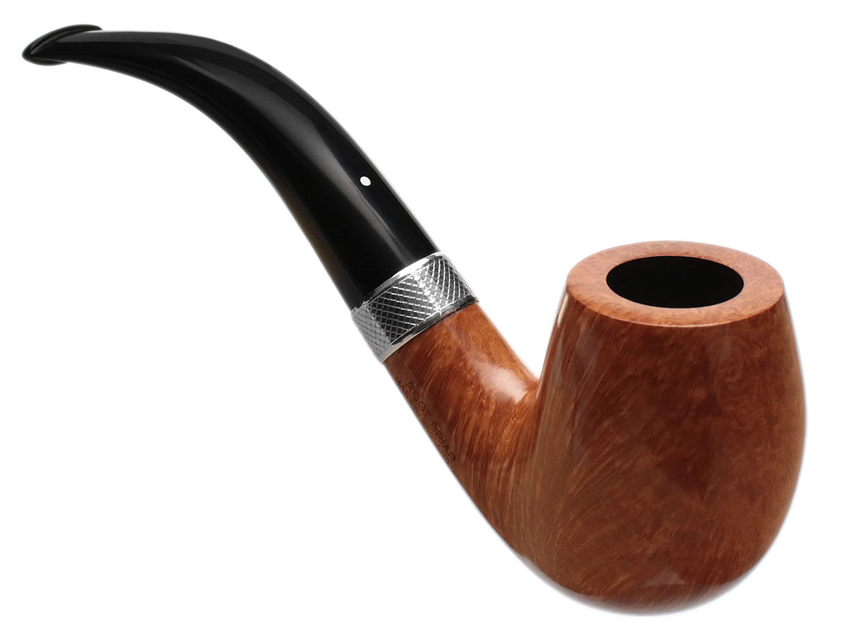 Dunhill Root Briar Bent Billiard with Silver (DR****) (2018)