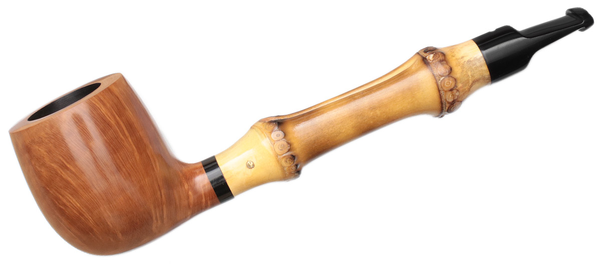 Dunhill: Root Briar with Bamboo (4106) (2019) Tobacco Pipe