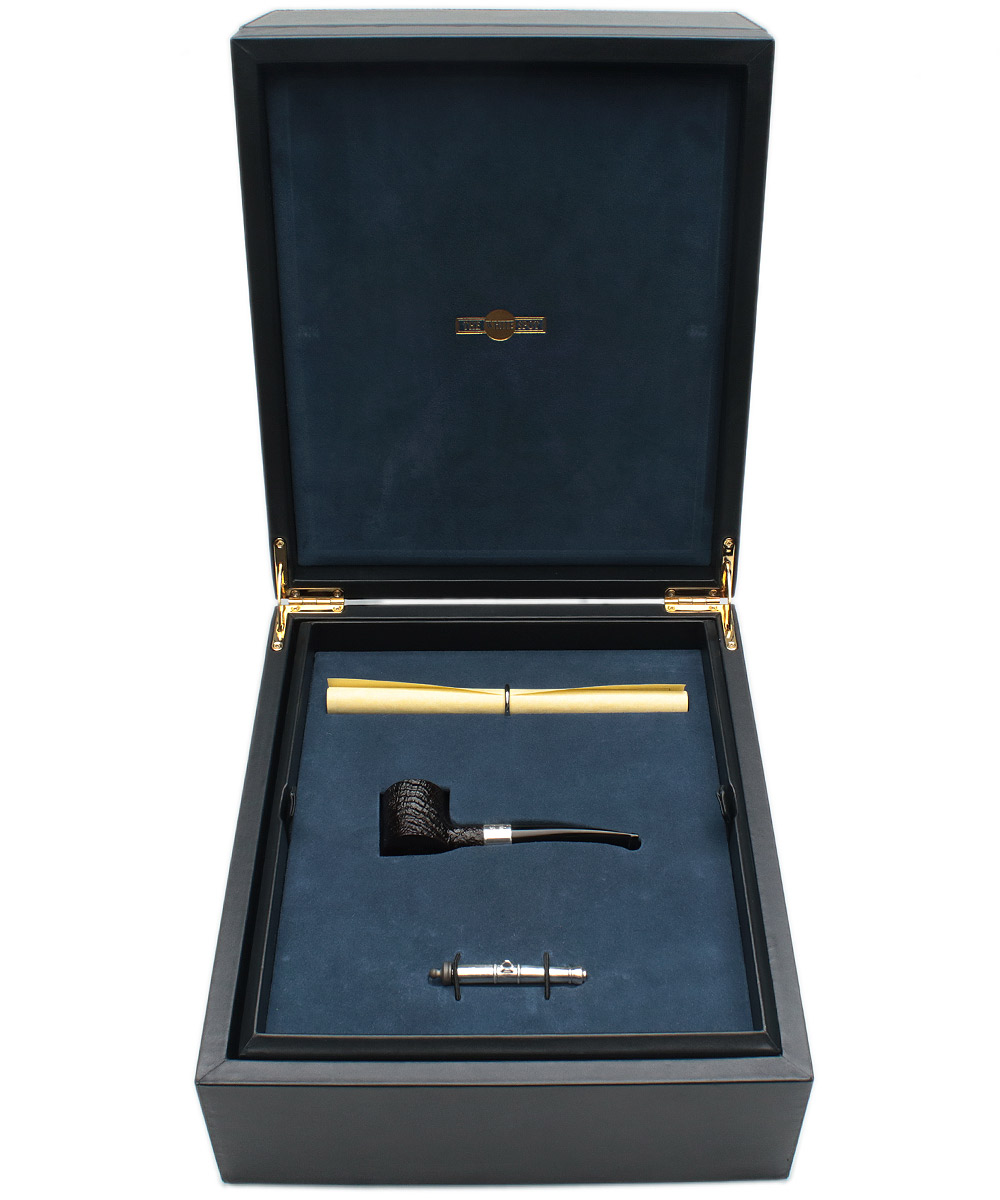 Dunhill The Battle Of Waterloo Shell Briar With Silver 4 2015 81 150 Buy Dunhill Tobacco Pipes At Smokingpipes
