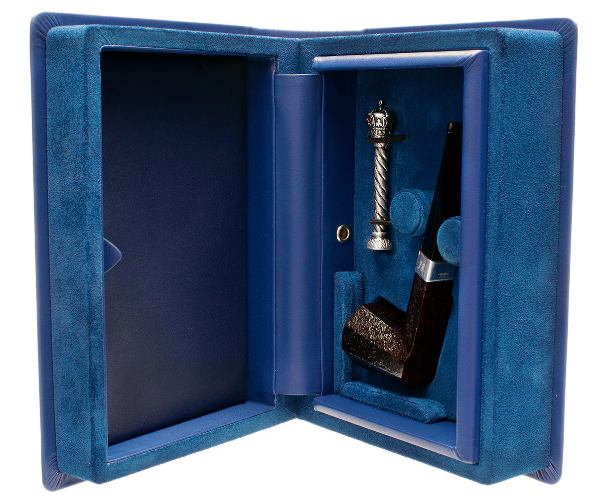 Dunhill Victoria Shell Briar Paneled Dublin with Silver (4) (17/110)