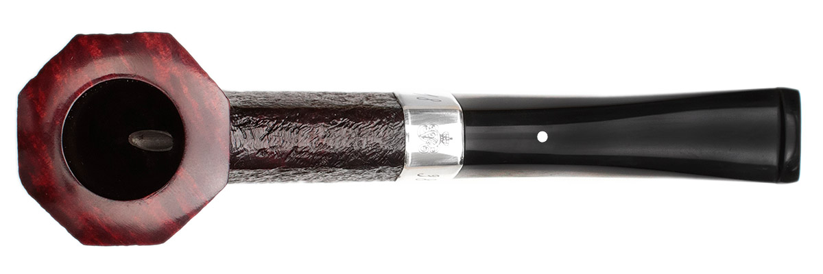 Dunhill Victoria Shell Briar Paneled Dublin with Silver (4) (17/110)