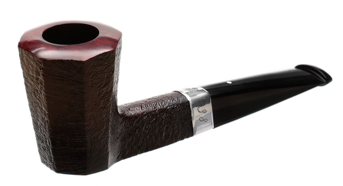 Dunhill Victoria Shell Briar Paneled Dublin with Silver (4) (17/110)