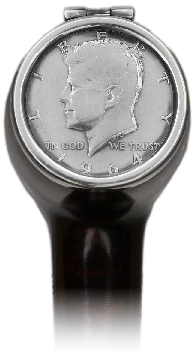 Dunhill Bruyere with JFK Coin Silver Cap (5102) (2021)
