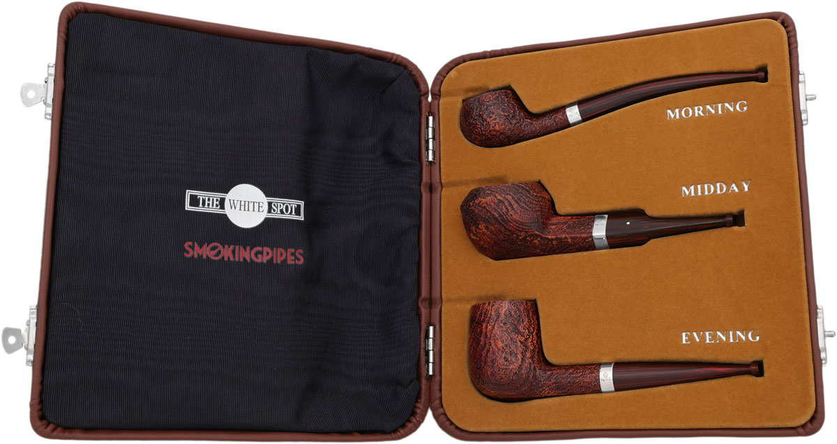 Dunhill Three Pipe Daily Set Cumberland with Silver (with Ventage Case) (2024)