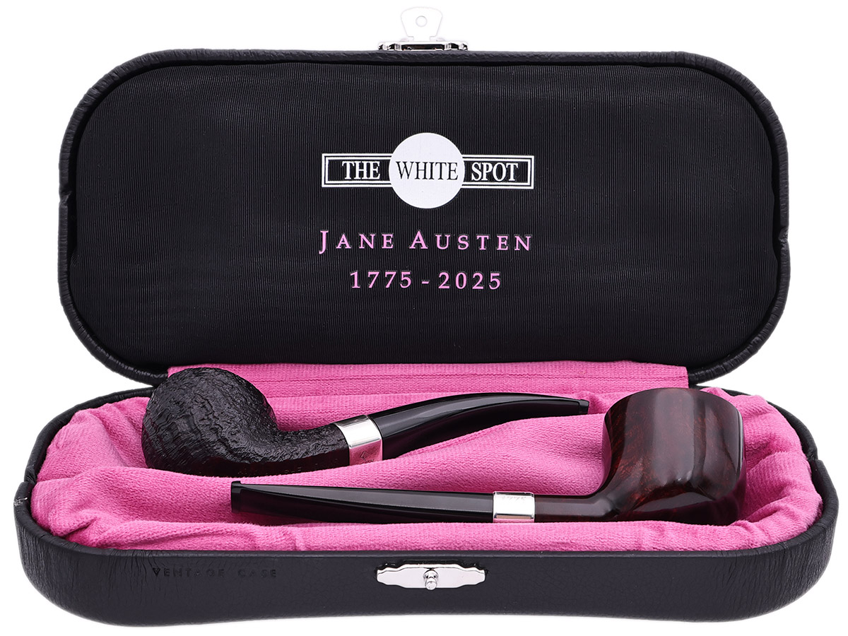 Dunhill Jane Austen Two Pipe Set Shell Briar/Bruyere (54/56) (with Ventage Case)